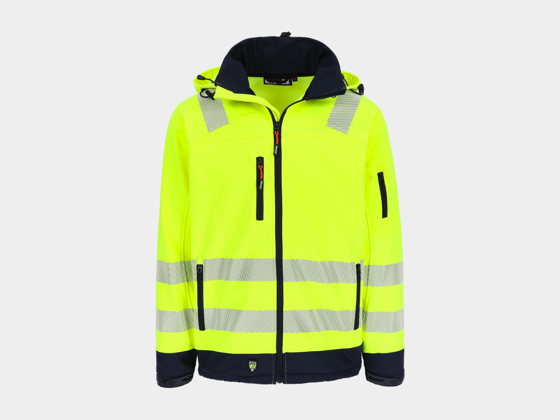 Mynd Gregor High Viz Softshell Jakki